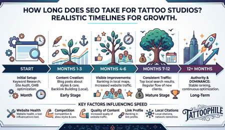 How Long Does SEO Take for Tattoo Studios Realistic Timelines for Growth