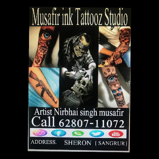 Musafir ink tattoo studio